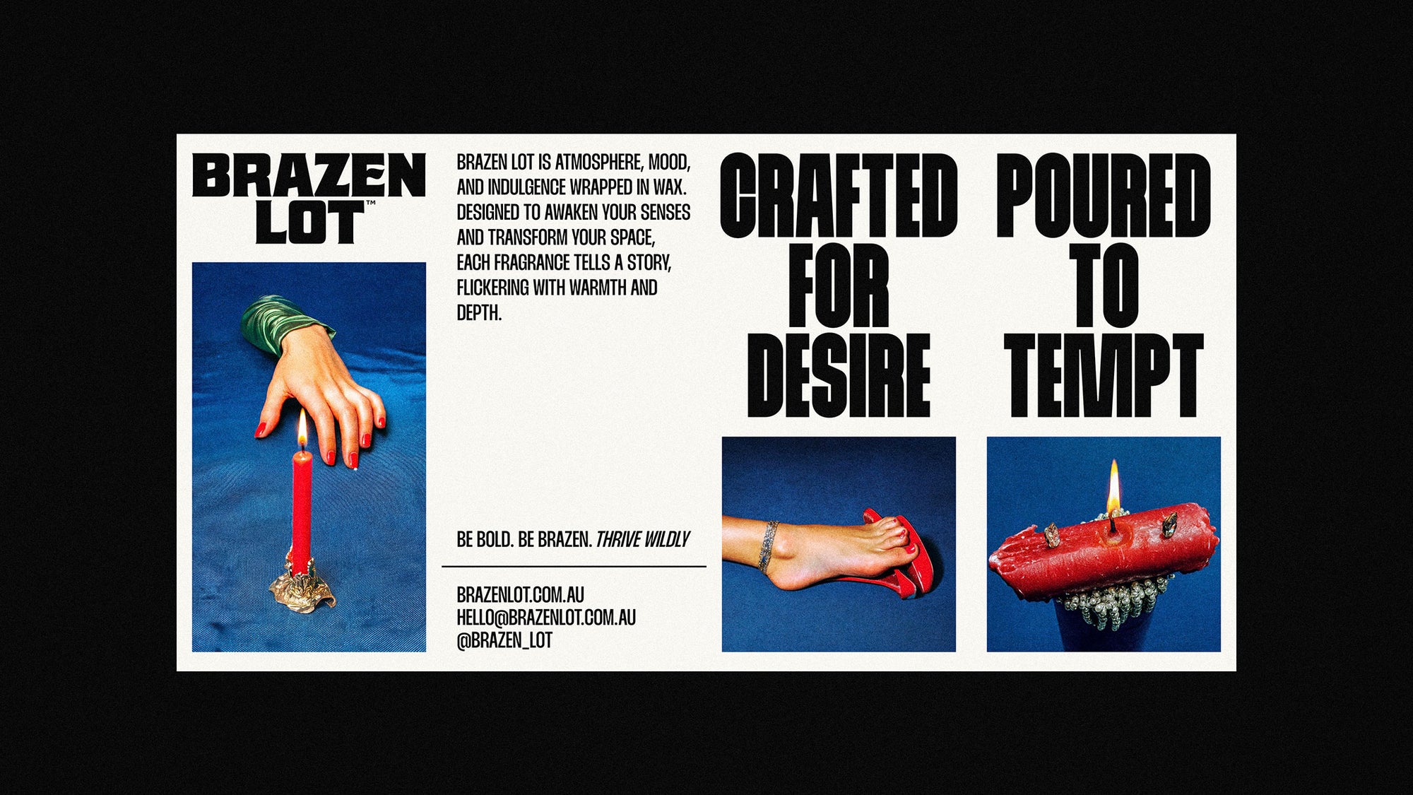 Brazen Lot — Brand identity